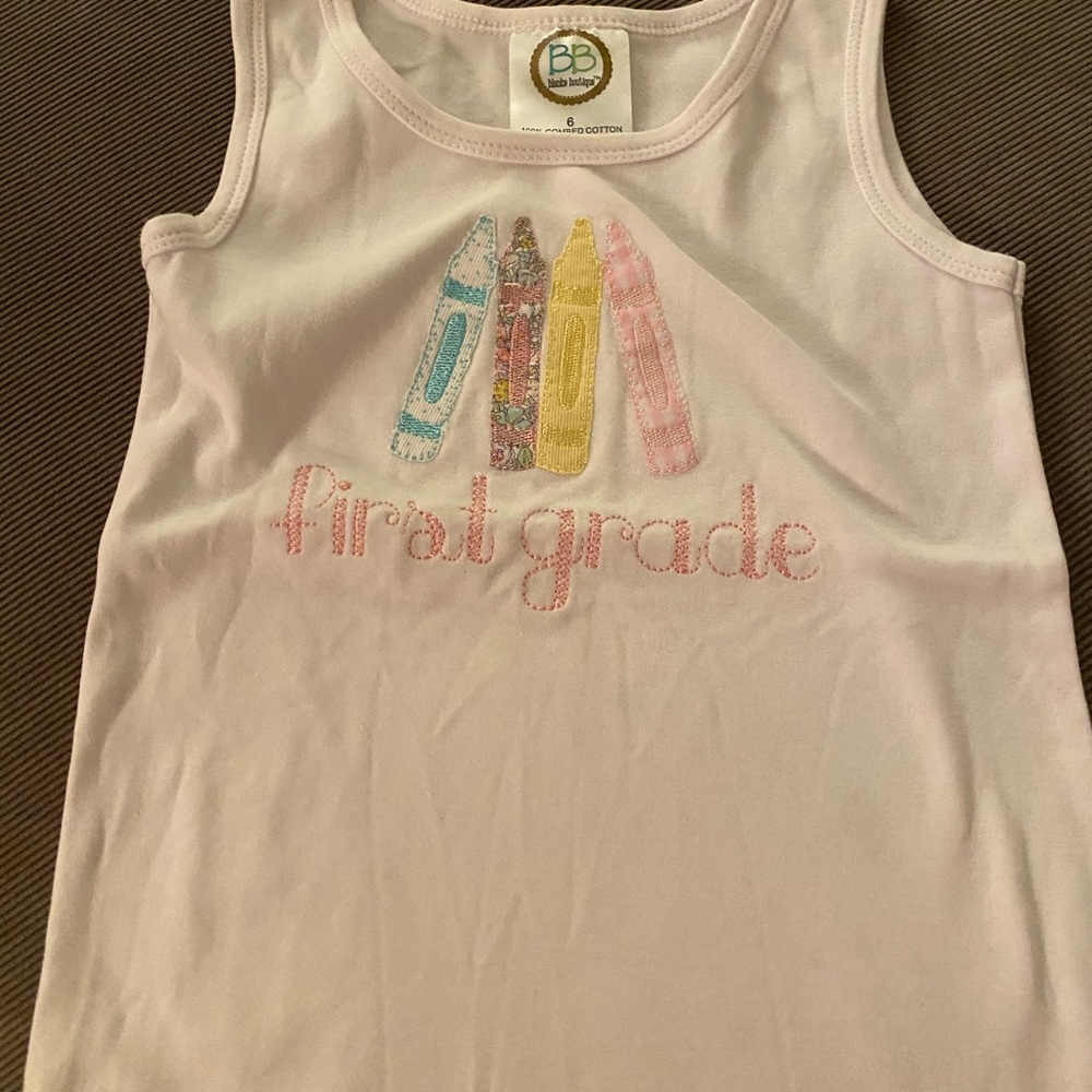 First Grade applique